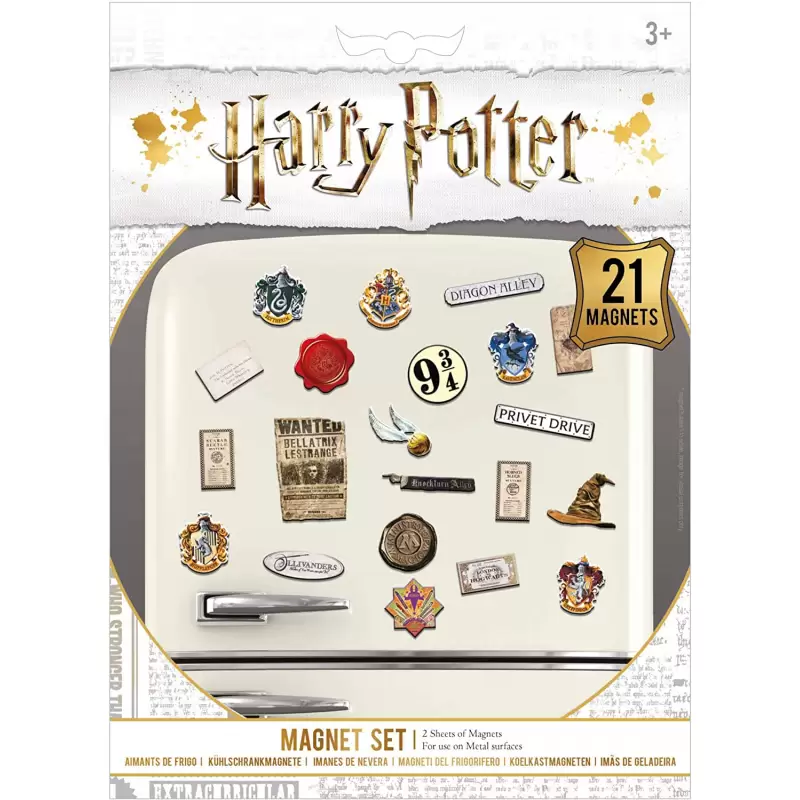 Zestaw Magnesów - Harry Potter (21 szt)