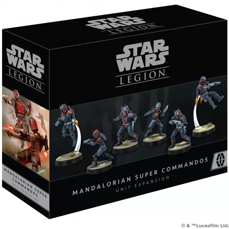 Star Wars Legion - Mandalorian Super Commandos Unit Expansion (przedsprzedaż)