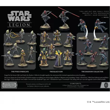 Star Wars Legion - Shadow Collective Starter Set (przedsprzedaż)