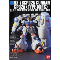 HGUC 1/144 RX-78GP02A Gundam GP02A (Type-MLRS)