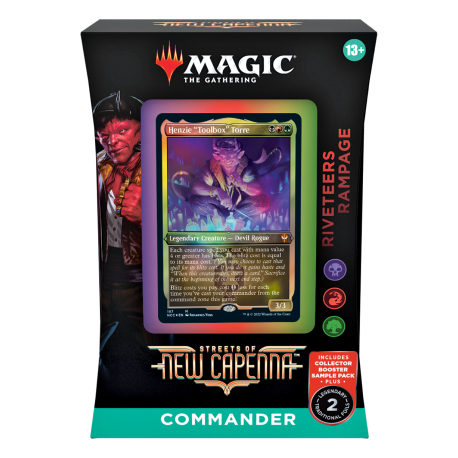 Magic The Gathering Streets of New Capenna Commander Deck Riveteers Rampage (przedsprzedaż)