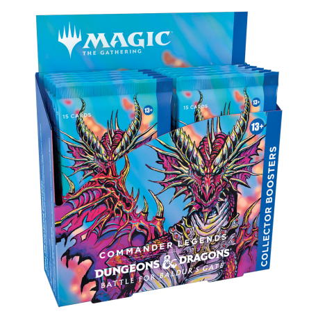 Magic The Gathering Commander Legends Baldur's Gate Collector's Booster Display (12) (przedsprzedaż)