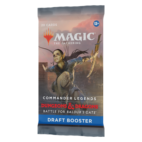 Magic The Gathering Commander Legends Baldur's Gate Draft Booster (przedsprzedaż)