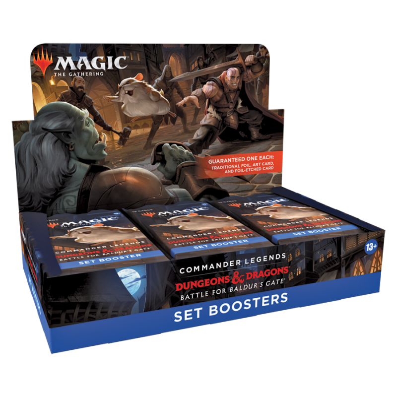 Magic The Gathering Commander Legends Baldur's Gate Set Booster Display (18) (przedsprzedaż)