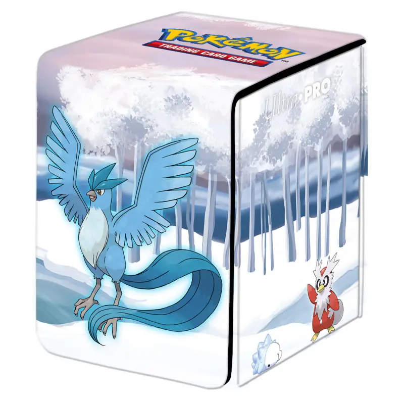 Ultra-Pro Deck Box Alcove Flip Pokemon Gallery Series Frosted Forest (przedsprzedaż)