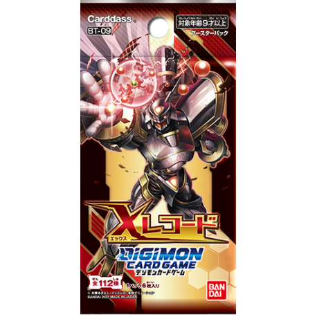 Digimon CG: BT09  X Record Booster (przedsprzedaż)