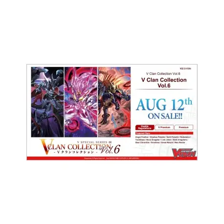 Cardfight!! Vanguard V Clan Collection Vol.6 EN Booster Display (12) (przedsprzedaż)