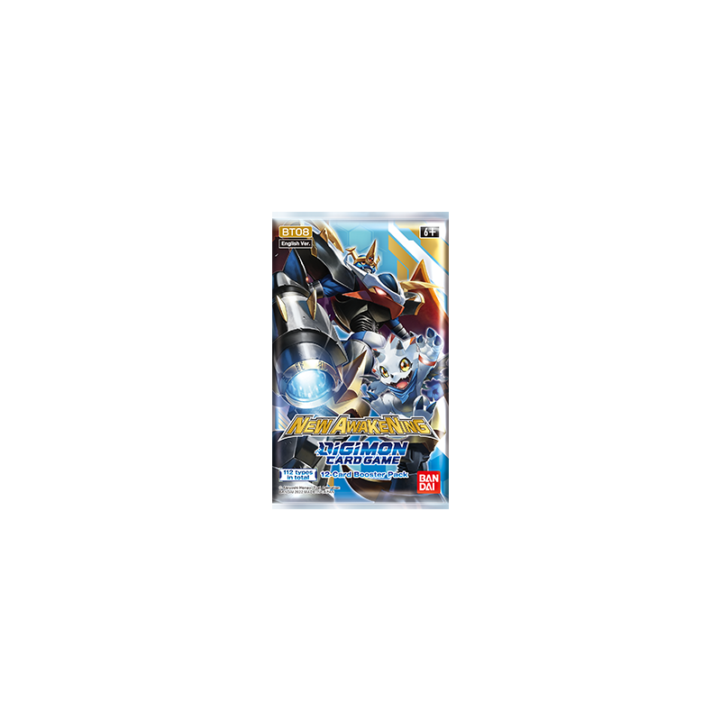 Digimon CG: BT08 New Awakening Booster (przedsprzedaż)