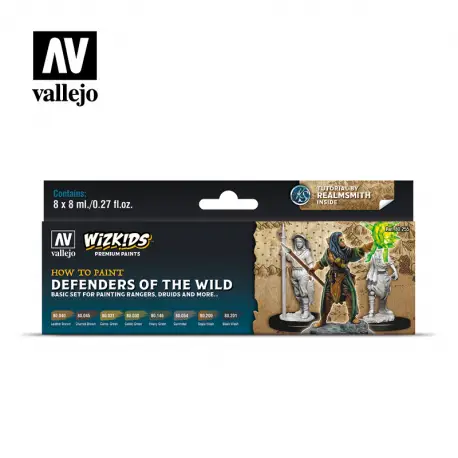 Vallejo Zestaw Wizkids Premium 80.255 Defenders of the Wild