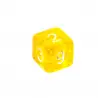 Komplet kości REBEL RPG - Mini Kryształowe - Żółte