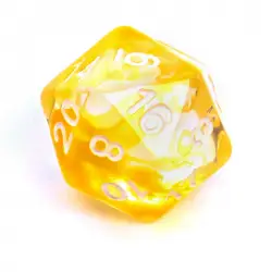 Komplet kości REBEL RPG - Nebula - Żółte