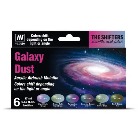 Vallejo Zestaw Eccentric The Shifters 77.092 Galaxy Dust