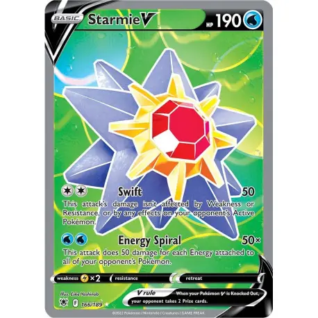 Starmie V (ASR166/189) [NM]