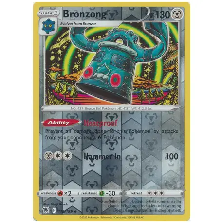 Bronzong (ASR112/189) [NM/RH]