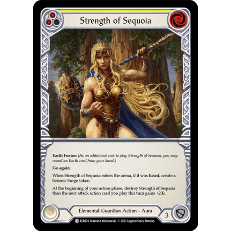 Strength of Sequoia (ELE029/1st)[NM/RF]