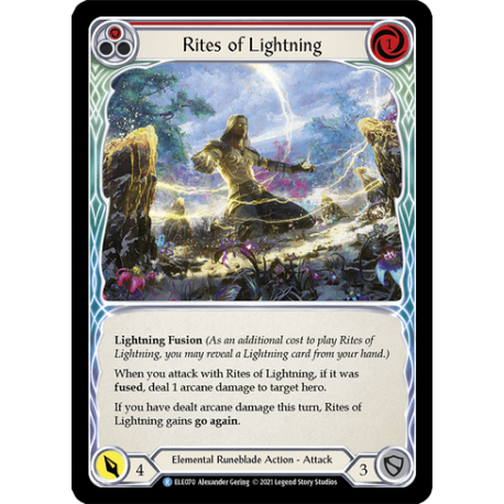 Rites of Lightning (ELE070/1st)[NM/RF]