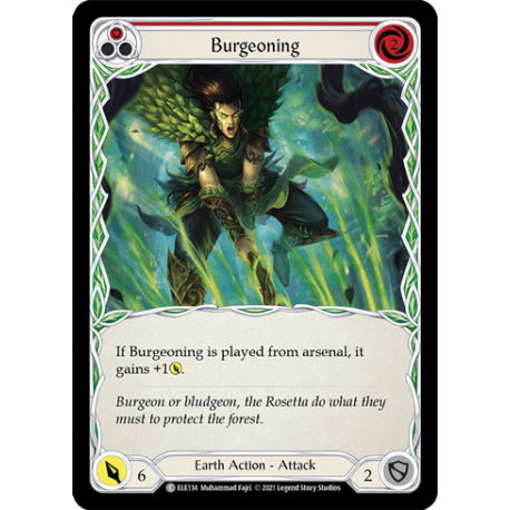 Burgeoning (ELE134/1st)[NM/RF]