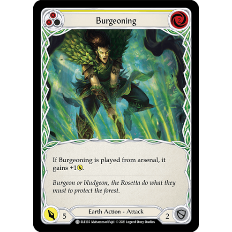 Burgeoning (ELE135/1st)[NM/RF]