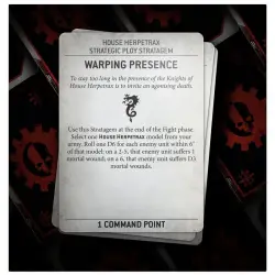 Warhammer 40k Datacards: Chaos Knights