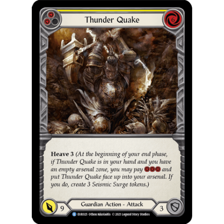 Thunder Quake (EVR025)[NM/RF]