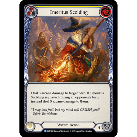 Emeritus Scolding (EVR126)[NM]