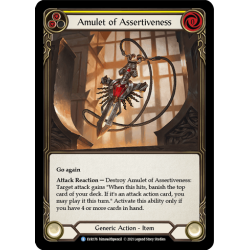 Amulet of Assertiveness...