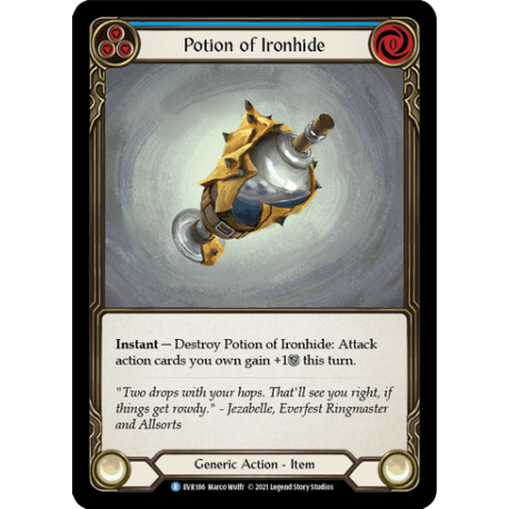 Potion of Ironhide (EVR186)[NM]