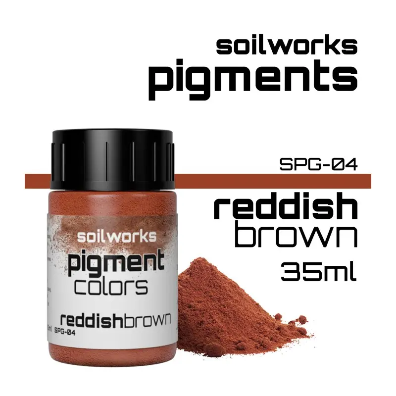 Scale75 Soil Works Pigment Colors Reddish Brown