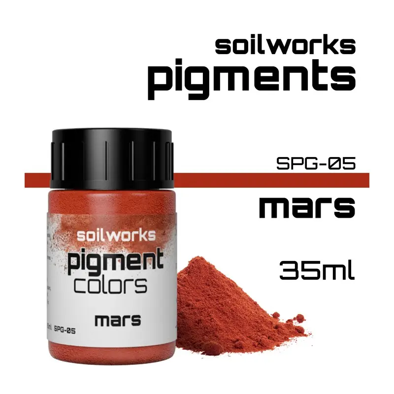 Scale75 Soil Works Pigment Colors Mars