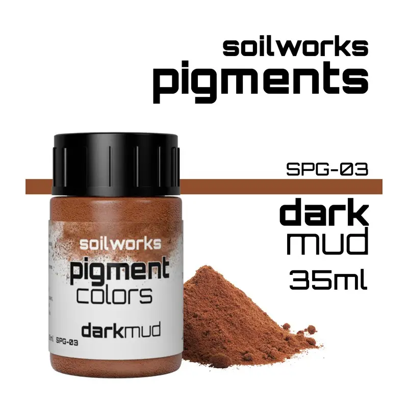 Scale75 Soil Works Pigment Colors Dark Mud