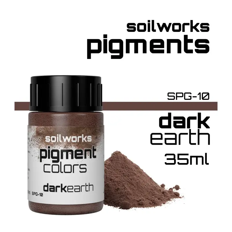 Scale75 Soil Works Pigment Colors Dark Earth