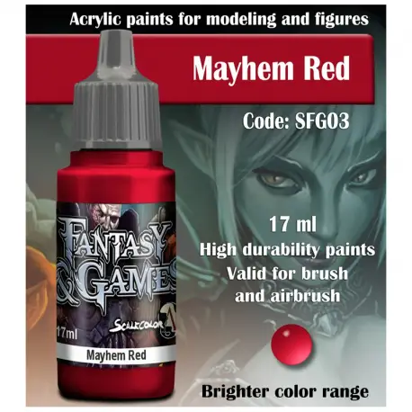 Scale75 Fantasy & Games Mayhem Red