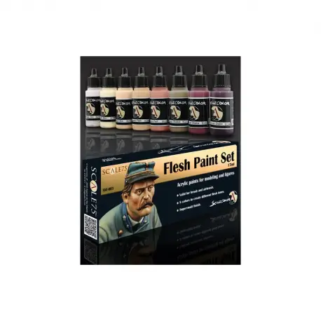 Scale75 - Flesh Paint Set (Zestaw farb)