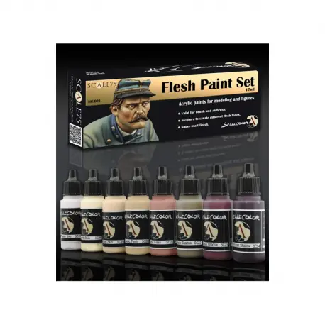 Scale75 - Flesh Paint Set (Zestaw farb)