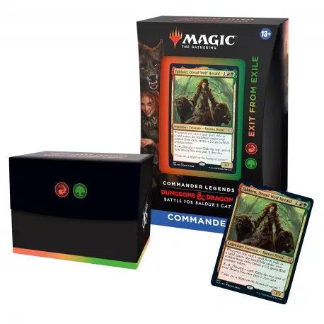 Magic The Gathering Commander Legends Baldur's Gate Collector's Deck Exit from Exile (przedsprzedaż)