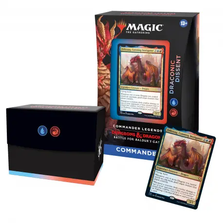 Magic The Gathering Commander Legends Baldur's Gate Collector's Deck Draconic Dissent (przedsprzedaż)