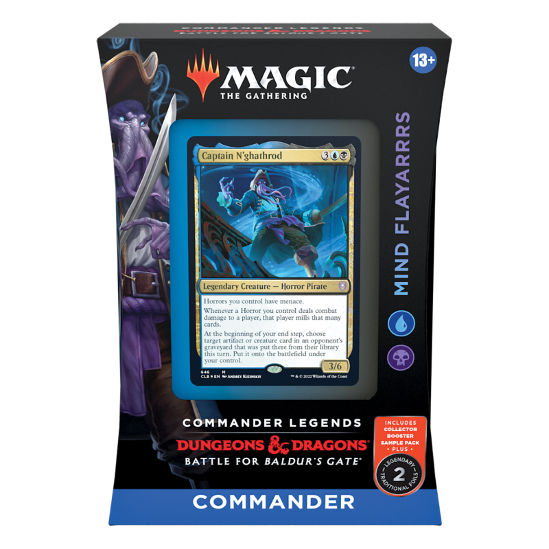 Magic The Gathering Commander Legends Baldur's Gate Collector's Deck The Mind Flayarrrs (przedsprzedaż)