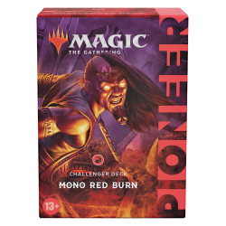 Magic The Gathering Challenger Pioneer - Mono Red Burn Deck