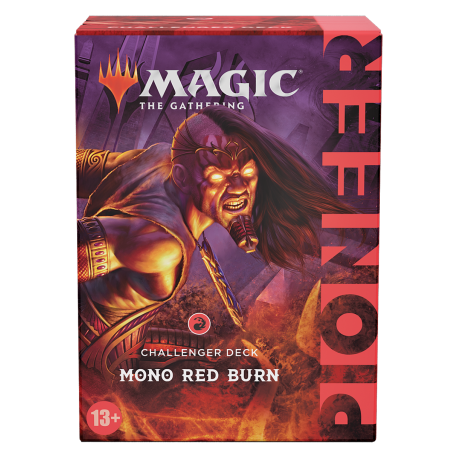 Magic The Gathering Challenger Pioneer - Mono Red Burn Deck