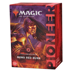 Magic The Gathering Challenger Pioneer - Mono Red Burn Deck
