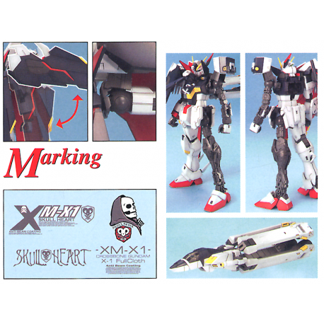 MG 1/100 Crossbone Gundam X1 Full Cloth