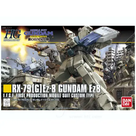 HGUC 1/144 RX-79(G)Ez-8 Gundam Ez8 E.F.G.F. First Production Mobile Suit Custom Type