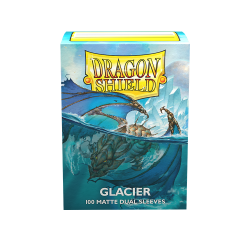 Dragon Shield - Dual Matte Sleeves - Glacier Miniom (100szt.)