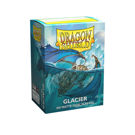 Dragon Shield - Dual Matte Sleeves - Glacier Miniom (100szt.)