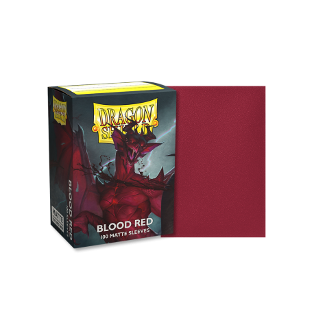 Dragon Shield - Matte Sleeves - Blood Red 'Simurag' (100szt.)