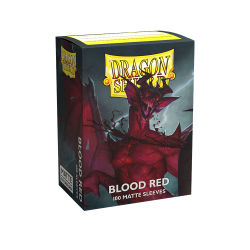 Dragon Shield - Matte Sleeves - Blood Red 'Simurag' (100szt.)
