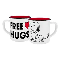 Kubek - Peanuts  - Free Hugs