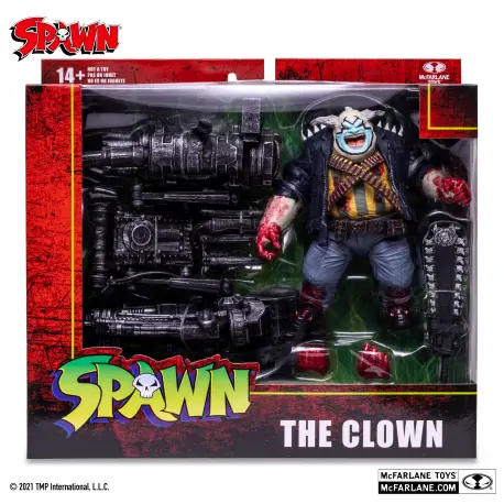 Figurka Spawn The Clown (Bloody) Deluxe Set 18 cm