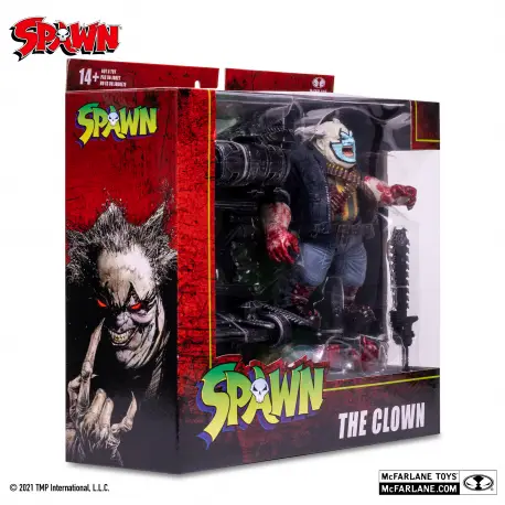 Figurka Spawn The Clown (Bloody) Deluxe Set 18 cm