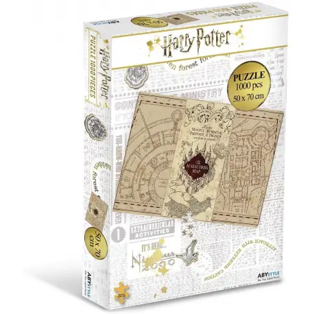 Puzzle Harry Potter Mapa Huncwotów (1000)